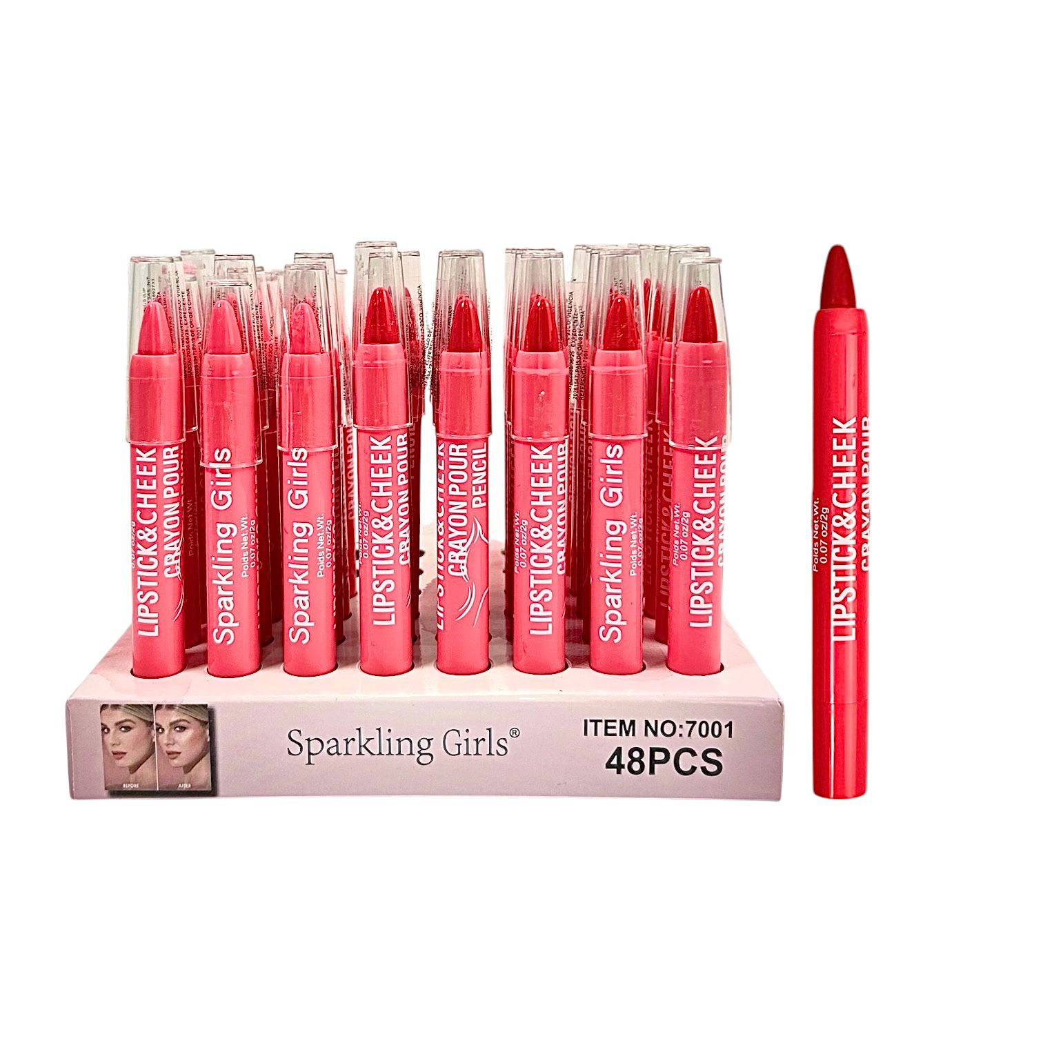 RUBOR CRAYON POUR PENCIL SPARKLING GIRLS