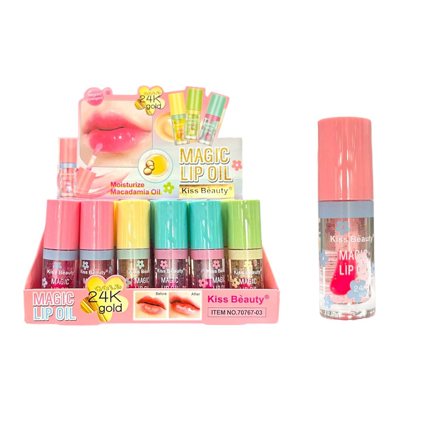 BRILLO MAGICO 24K GOLD FLORECITAS KISS BEAUTY / SEBEITY BEAUTY / HUXIABEAUTY