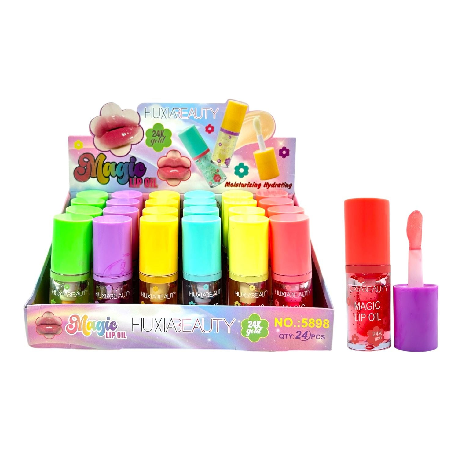 BRILLO MAGICO 24K GOLD FLORECITAS KISS BEAUTY / SEBEITY BEAUTY / HUXIABEAUTY