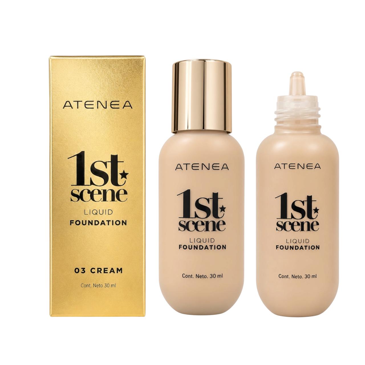 MINI BASE LIQUIDA 1ST SCENE TONO 03 CREAM 30ML ATENEA