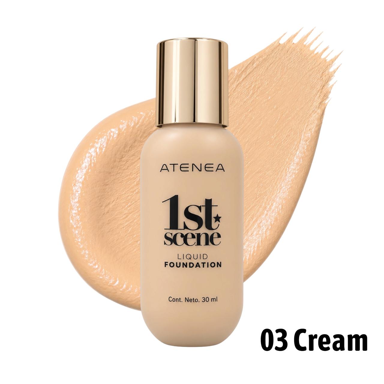 MINI BASE LIQUIDA 1ST SCENE TONO 03 CREAM 30ML ATENEA