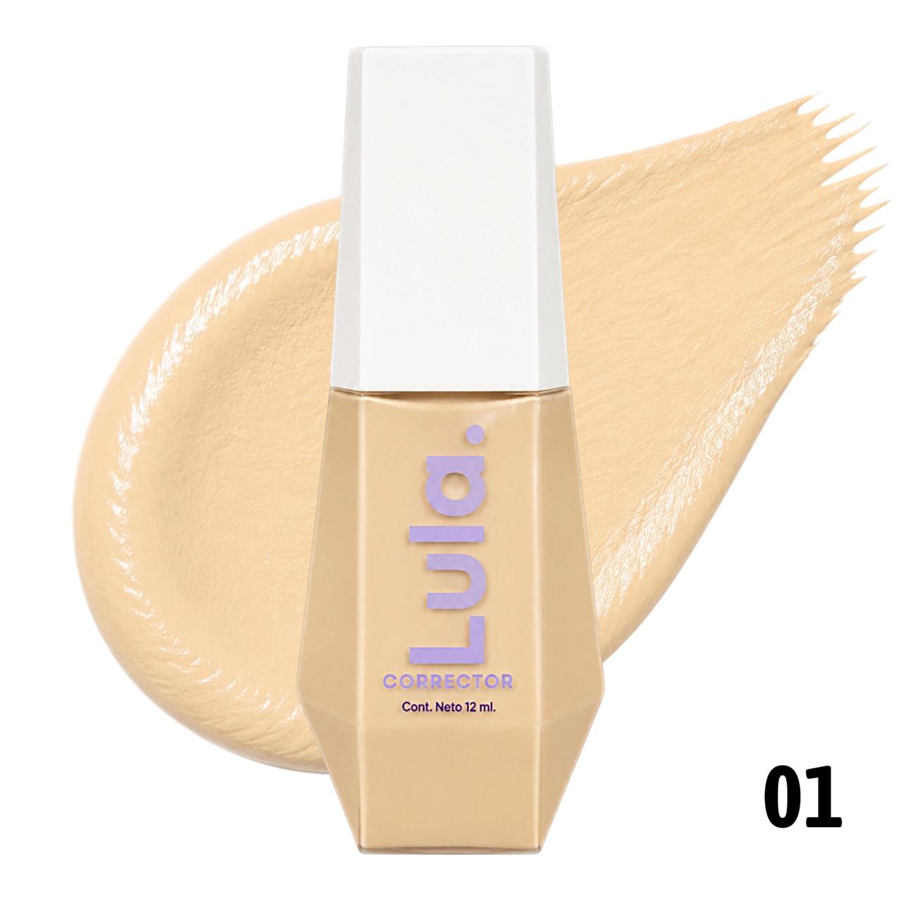 CORRECTOR LIQUIDO TONO 01 12ML LULA