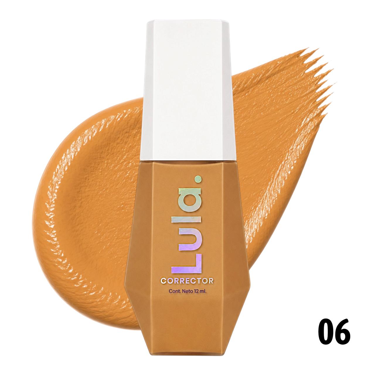 CORRECTOR LIQUIDO TONO 06 12ML LULA