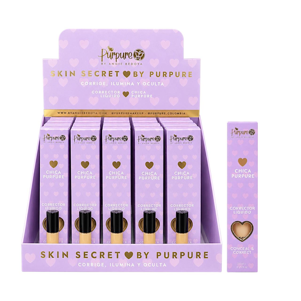 CORRECTOR LIQUIDO SKIN SECRET PURPURE