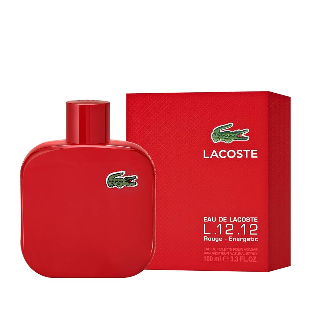 PERFUME LACOSTE NOIR / ROUGE / BLANC 100ML