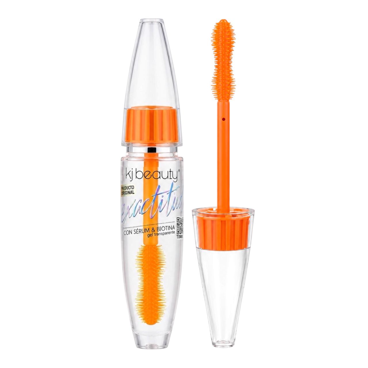 PESTAÑINA TRANSPARENTE EXACTITUD CON SERUM KJ  BEAUTY