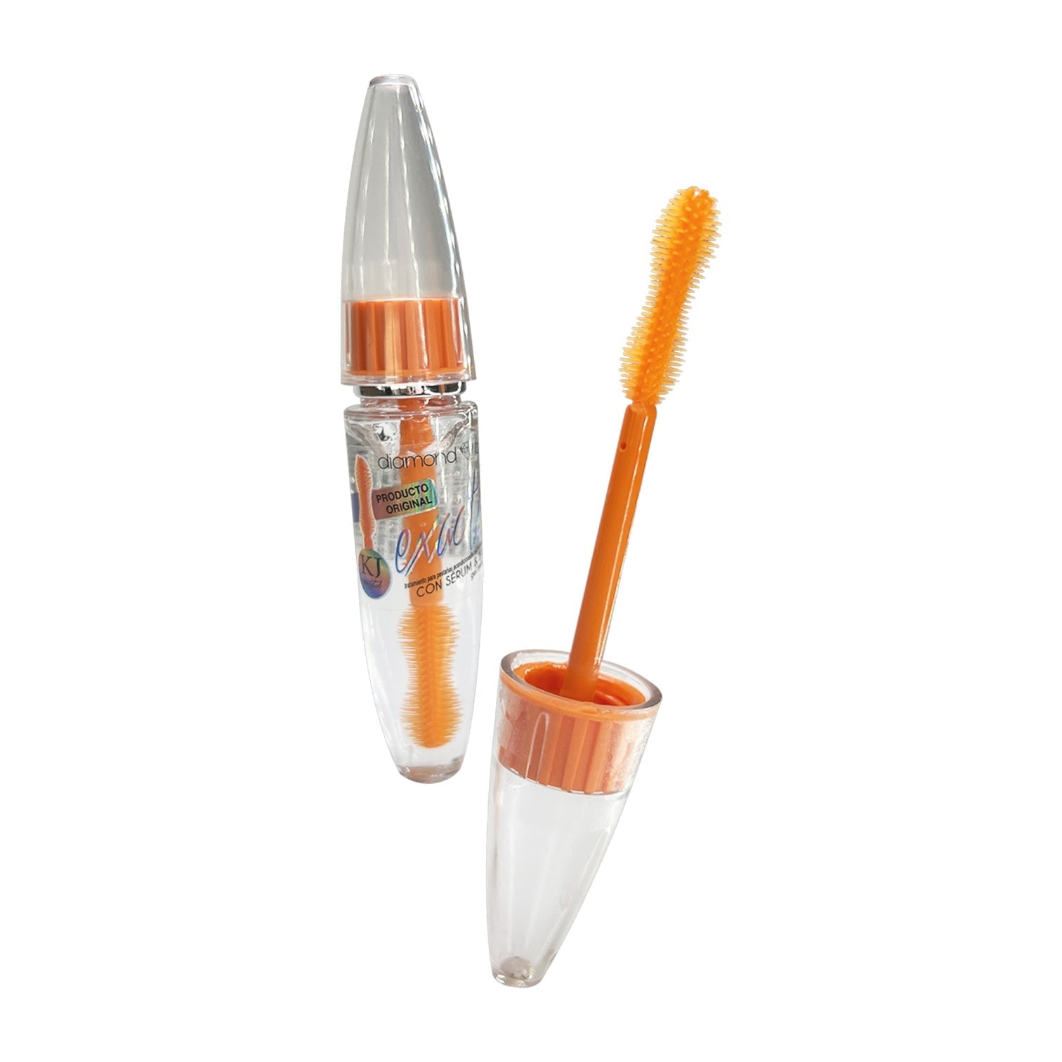 PESTAÑINA TRANSPARENTE EXACTITUD CON SERUM KJ  BEAUTY