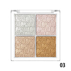 PALETA X4 ILUMINADORES GLOW BELZGMEE