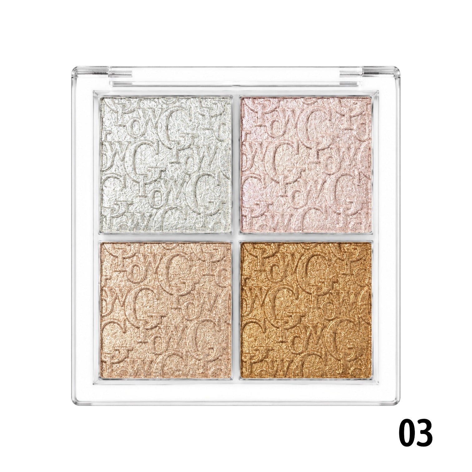 PALETA X4 ILUMINADORES GLOW BELZGMEE