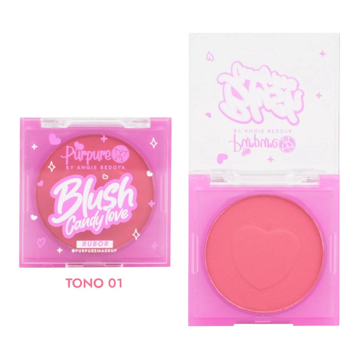 RUBOR EN POLVO CANDY LOVE PURPURE