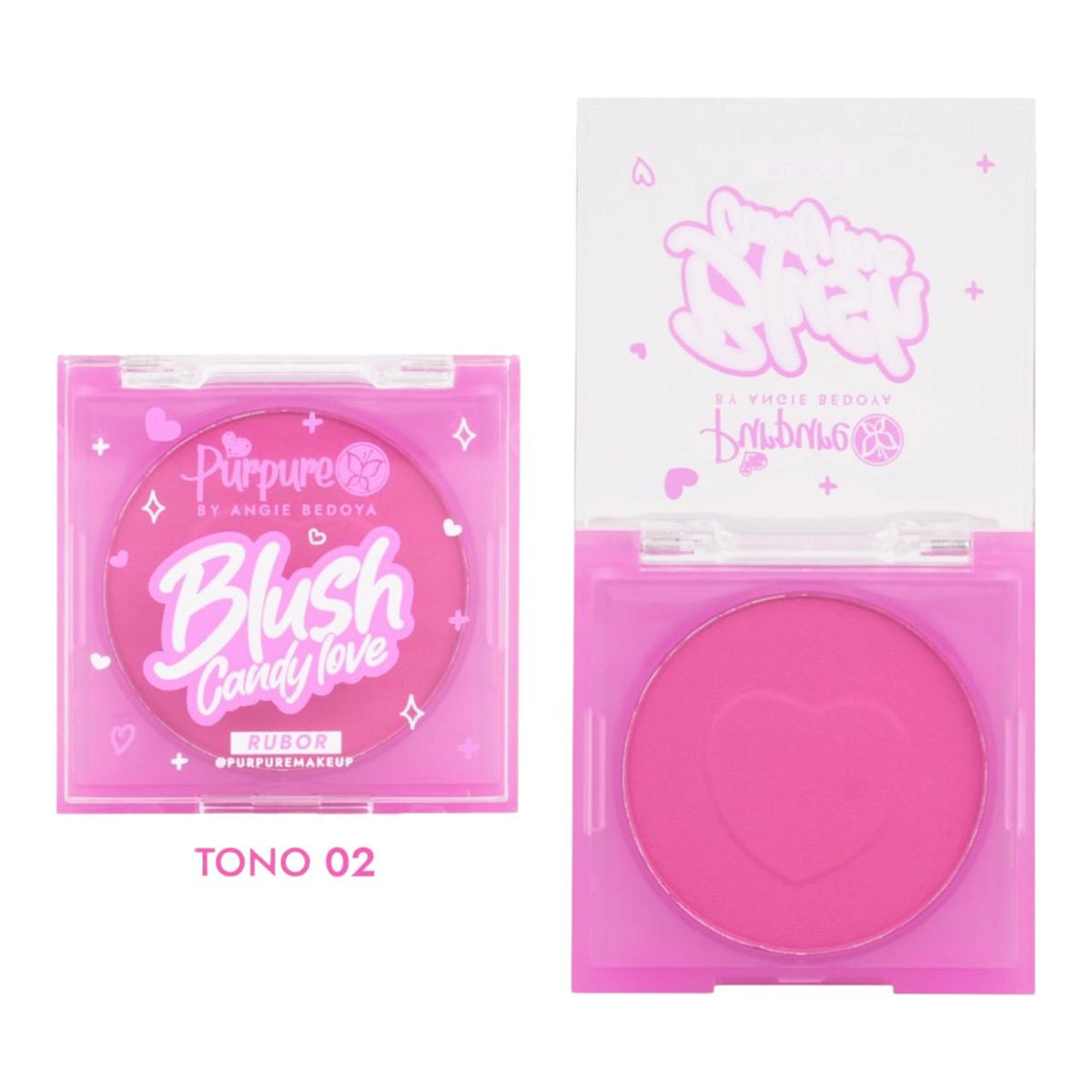 RUBOR EN POLVO CANDY LOVE PURPURE