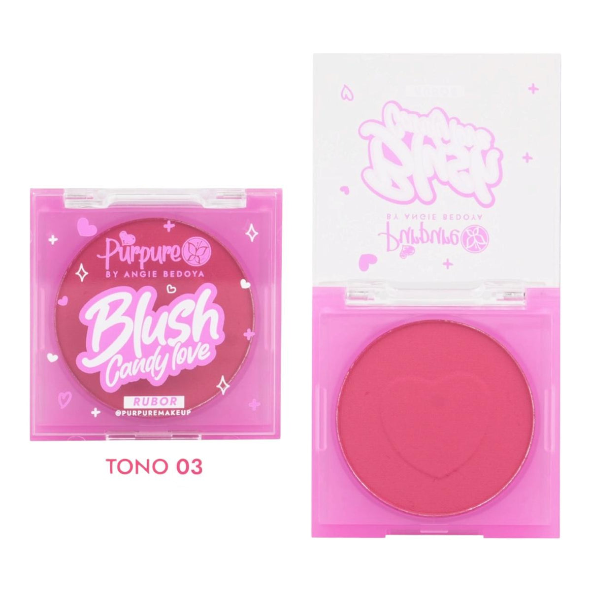 RUBOR EN POLVO CANDY LOVE PURPURE