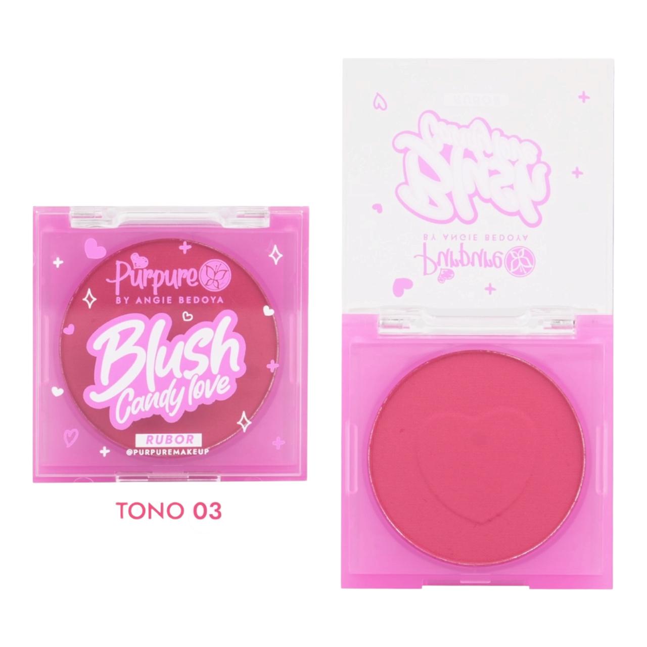 RUBOR EN POLVO CANDY LOVE PURPURE