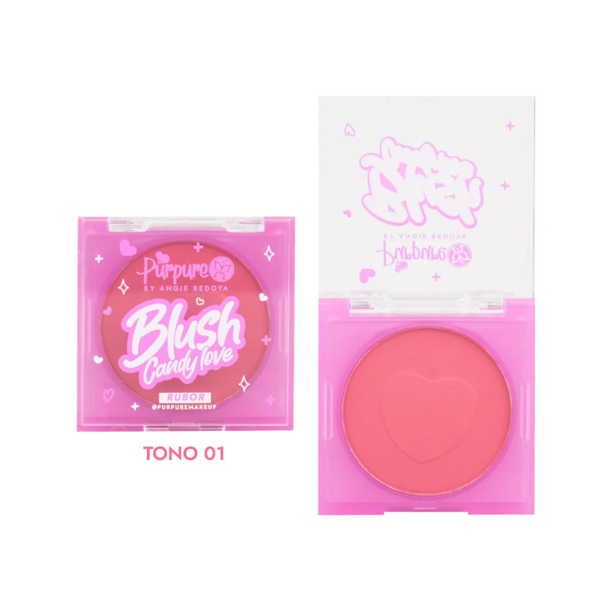 RUBOR EN POLVO CANDY LOVE PURPURE