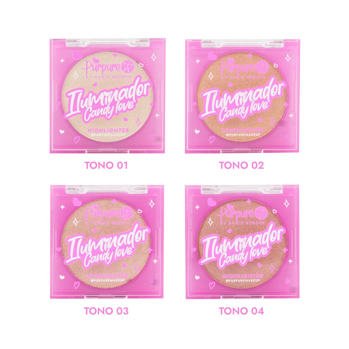 ILUMINADOR EN POLVO CANDY LOVE PURPURE