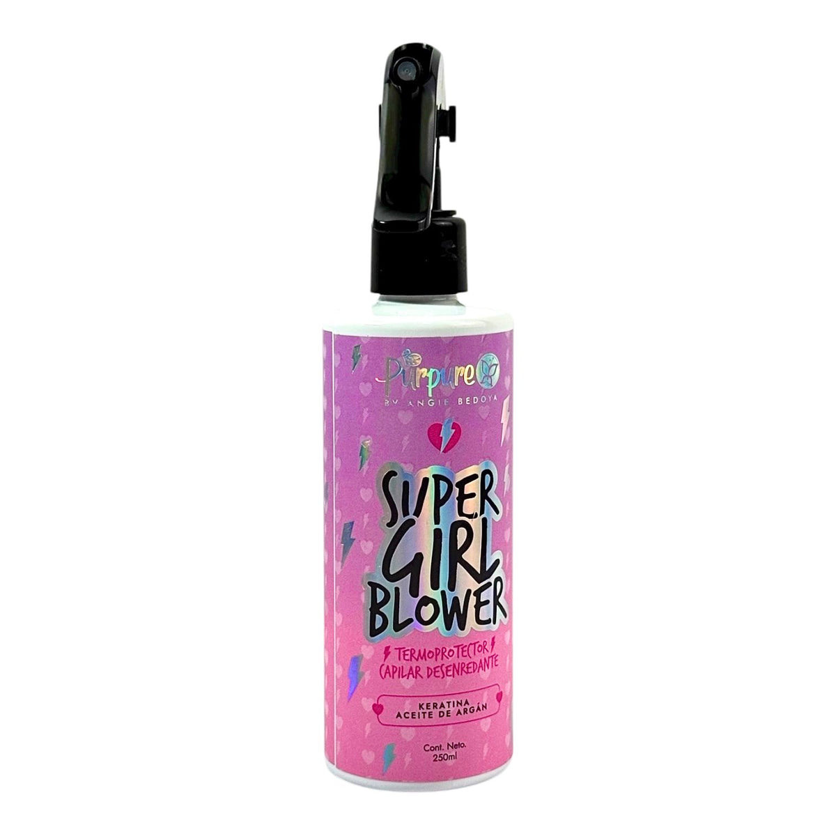 TERMOPROTECTOR SUPER GIRL BLOWER 250ML PURPURE