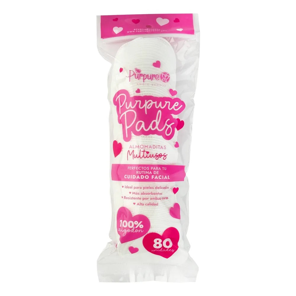 PADS DESMAQUILLANTES X80 PURPURE