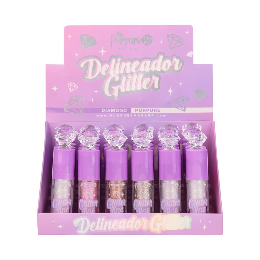 SOMBRA LIQUIDA GLITTER LINE DIAMANTE PURPURE
