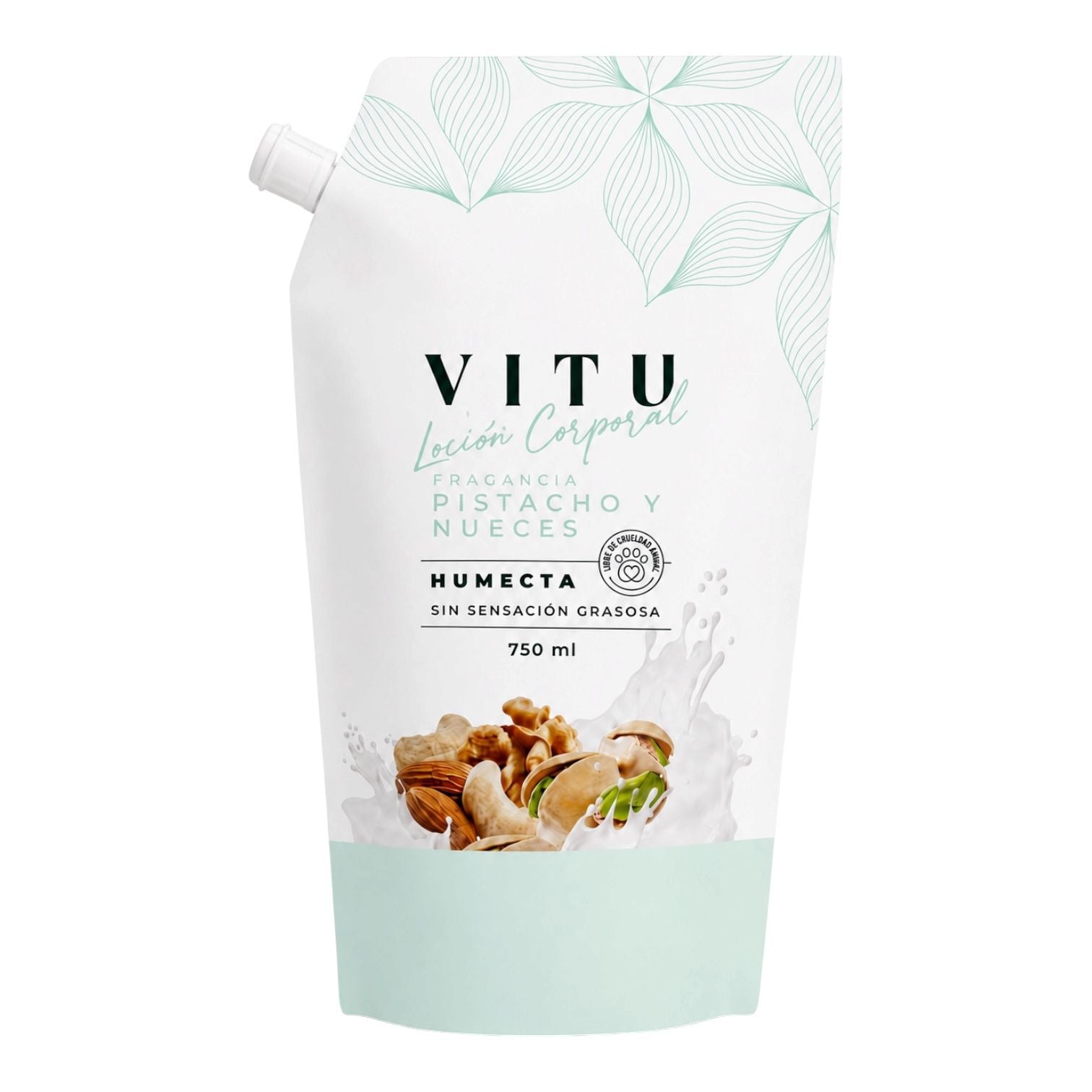 LOCION CORPORAL PISTACHO Y NUECES 750ML VITU