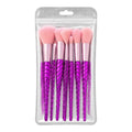 SET X10 BROCHAS TALLO FUCSIA