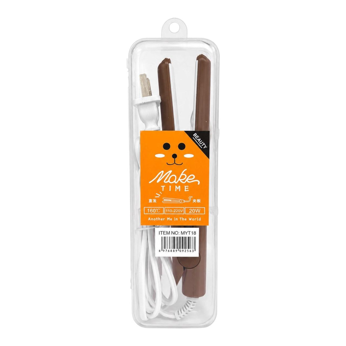 MINI PLANCHA PARA EL CABELLO 160°C MAKE TIME