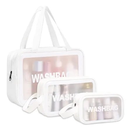 SET X3 BOLSO Y COSMETIQUERAS WASHBAG