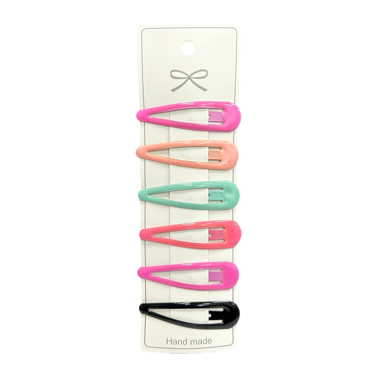 CARTON X6 PINZAS COLORES HAND MADE