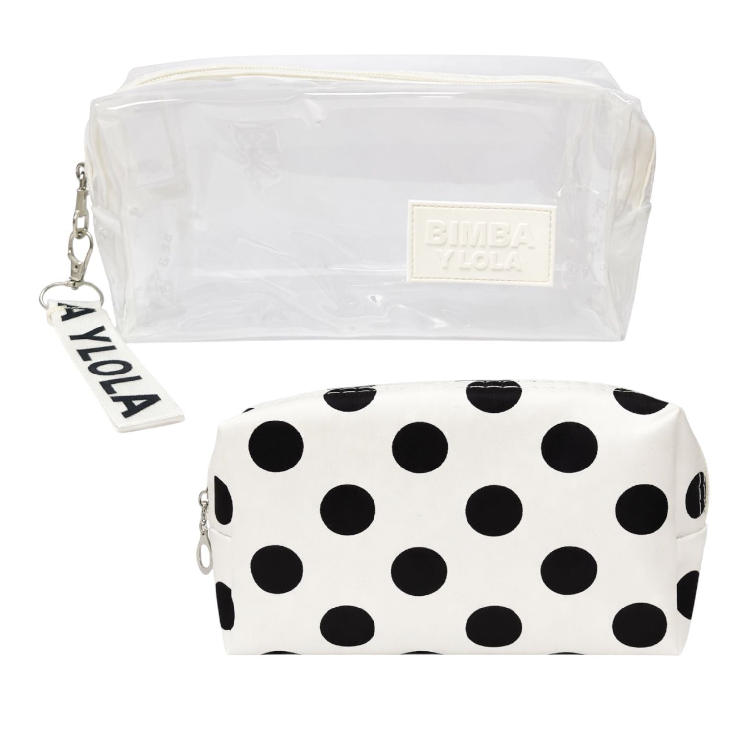 COSMETIQUERA X2 TRANSPARENTE BIMBA Y LOLA