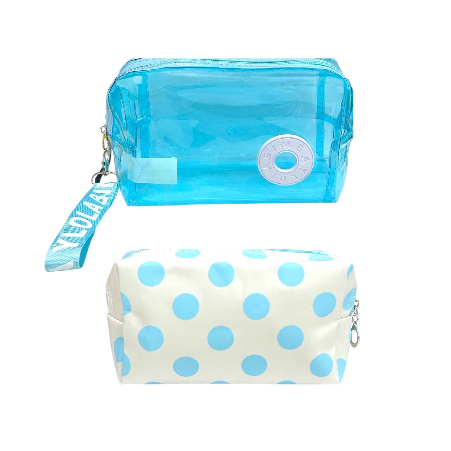 COSMETIQUERA X2 TRANSPARENTE BIMBA Y LOLA