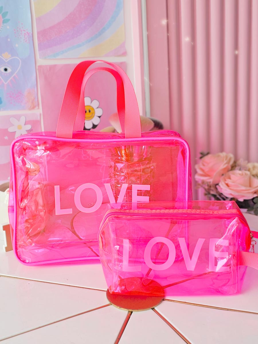 BOLSO+COSMETIQUERA LOVE