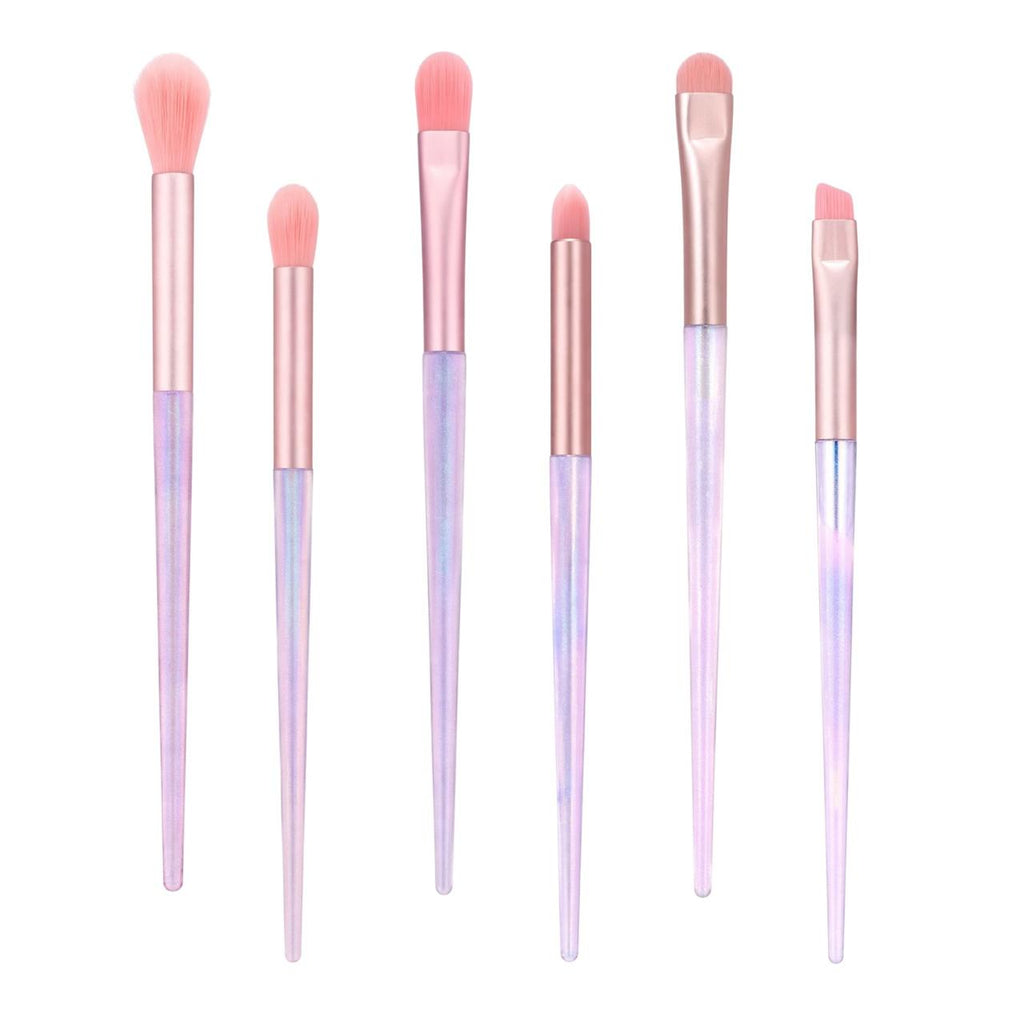 SET X6 BROCHAS PARA OJOS TORNASOL BEAUTY TOOLS RUBY FACE