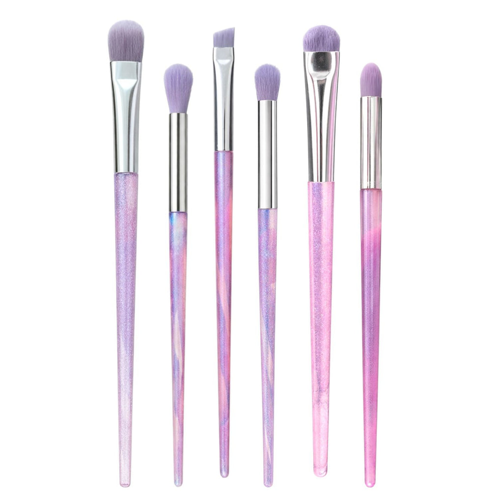 SET X6 BROCHAS PARA OJOS TORNASOL BEAUTY TOOLS RUBY FACE