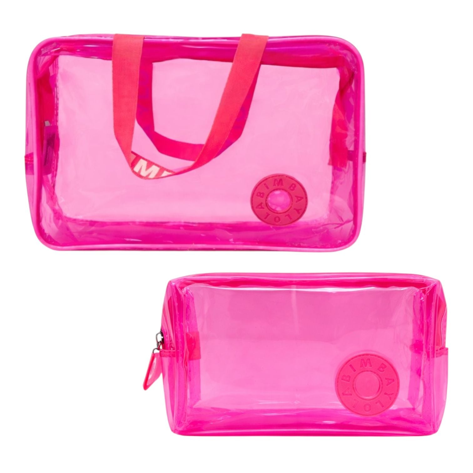 BOLSO+COSMETIQUERA TRANSPARENTE BIMBA Y LOLA