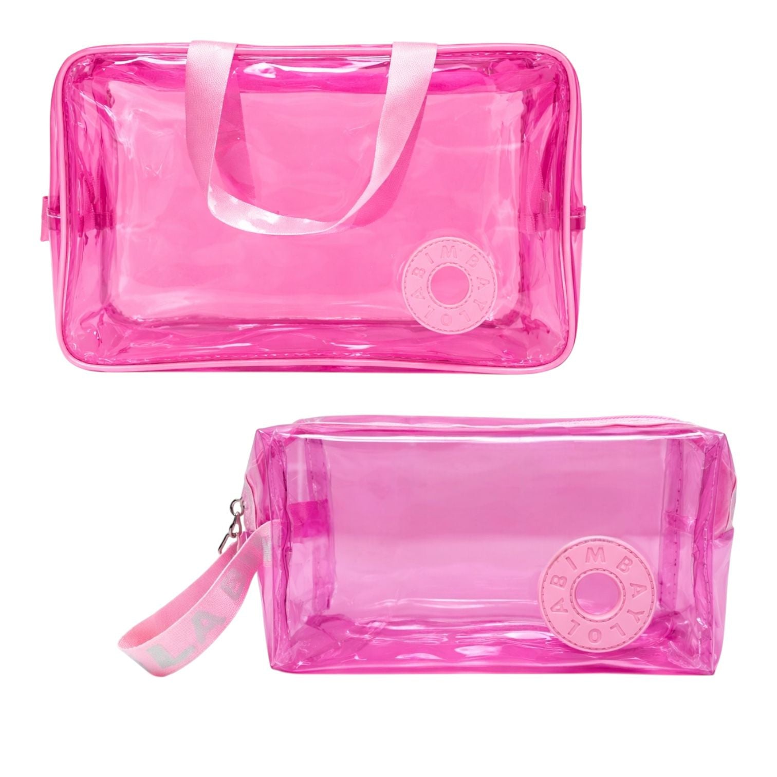 BOLSO+COSMETIQUERA TRANSPARENTE BIMBA Y LOLA