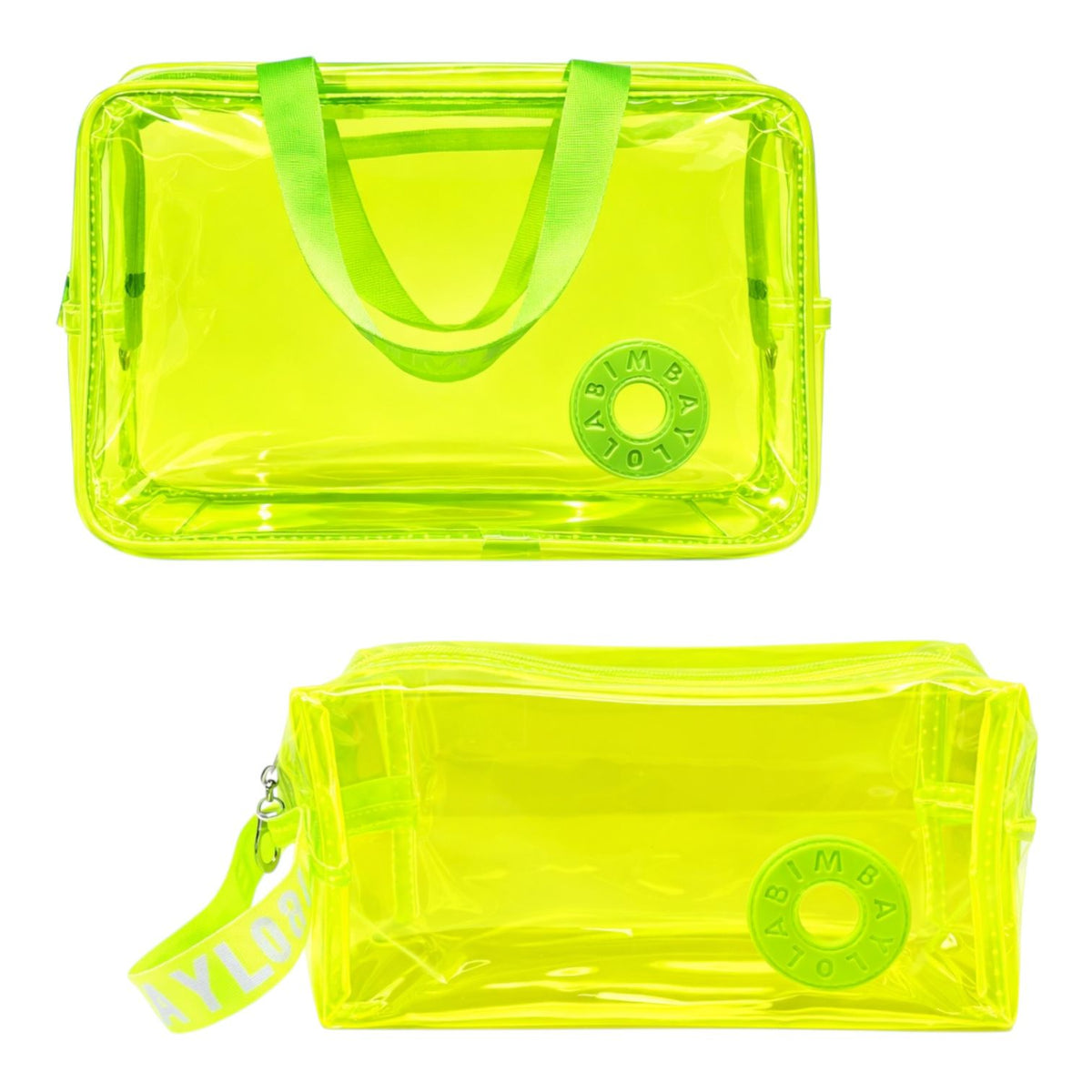 BOLSO+COSMETIQUERA TRANSPARENTE BIMBA Y LOLA