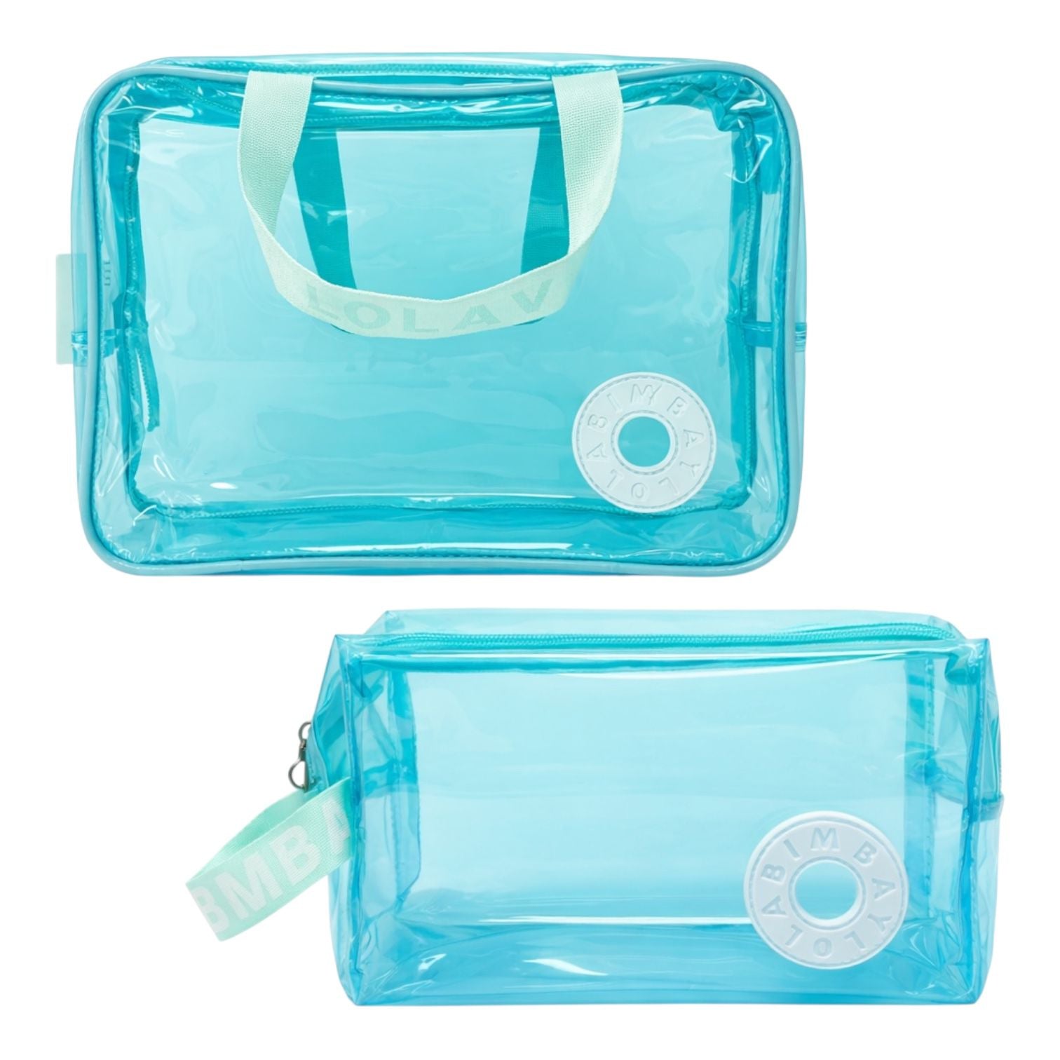 BOLSO+COSMETIQUERA TRANSPARENTE BIMBA Y LOLA