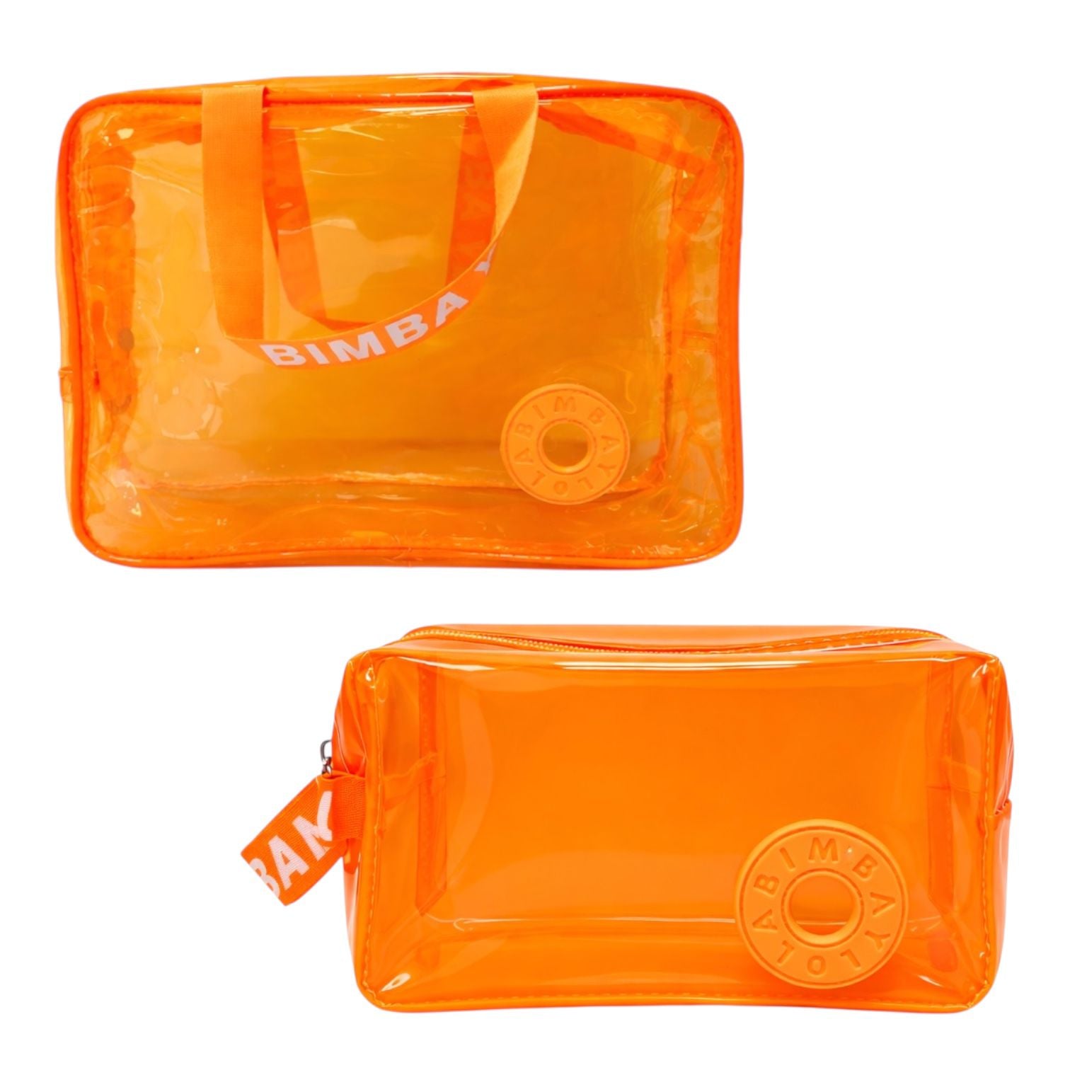 BOLSO+COSMETIQUERA TRANSPARENTE BIMBA Y LOLA