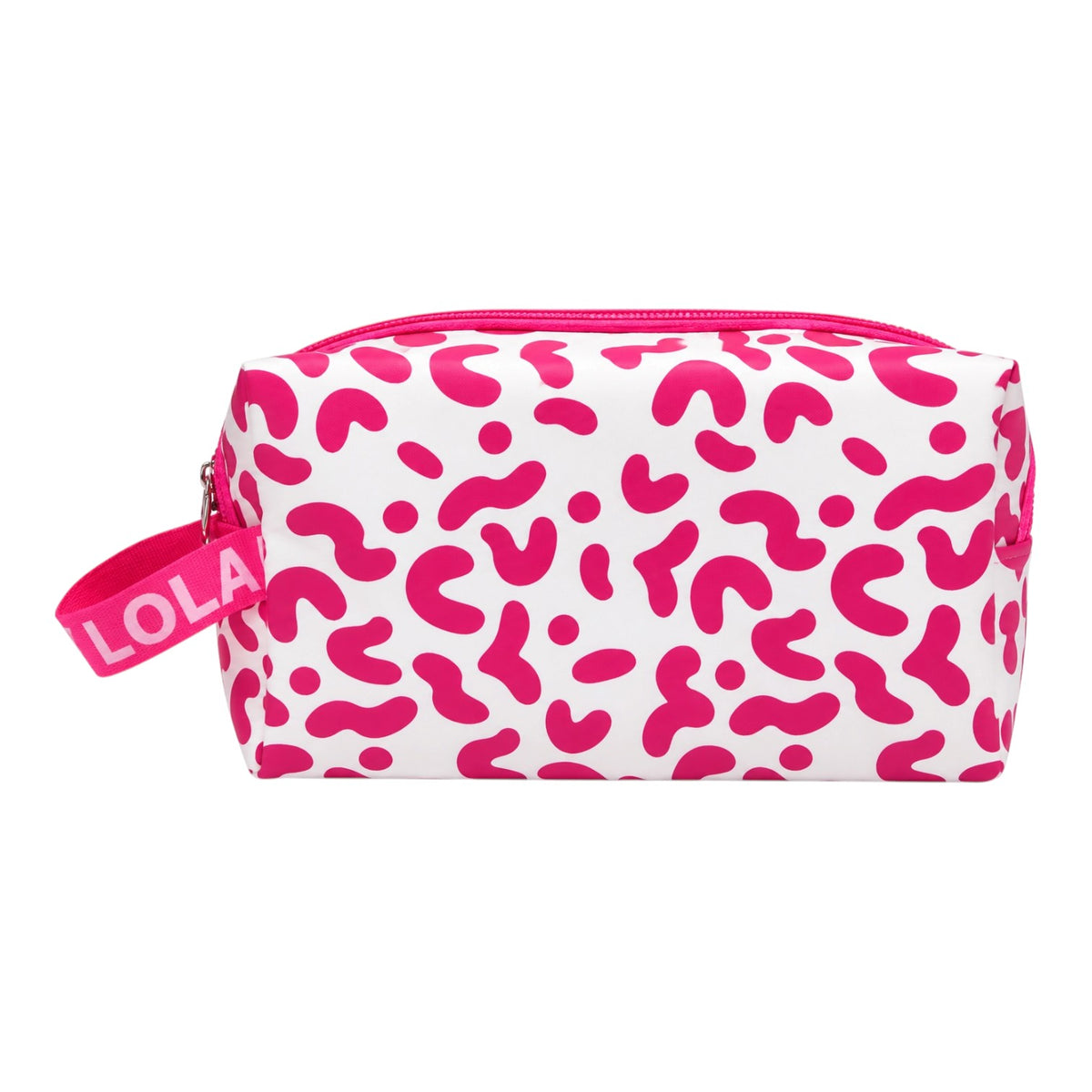 COSMETIQUERA X2 TRANSPARENTE ANIMAL PRINT BIMBA Y LOLA