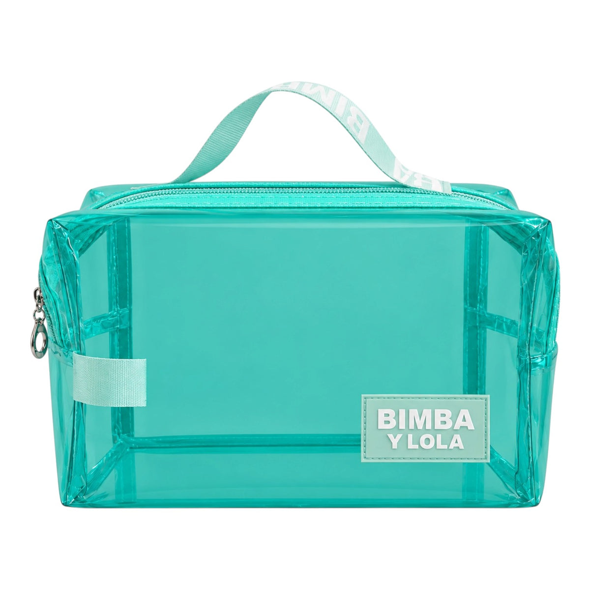 COSMETIQUERA X2 TRANSPARENTE ANIMAL PRINT BIMBA Y LOLA