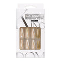 SET X12 UÑAS LARGAS PRESS ON DECORADAS NAIL KINGDOM