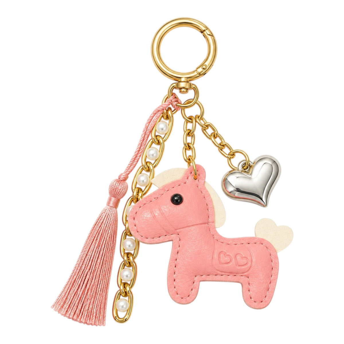 LLAVERO CABALLITO ROSADO