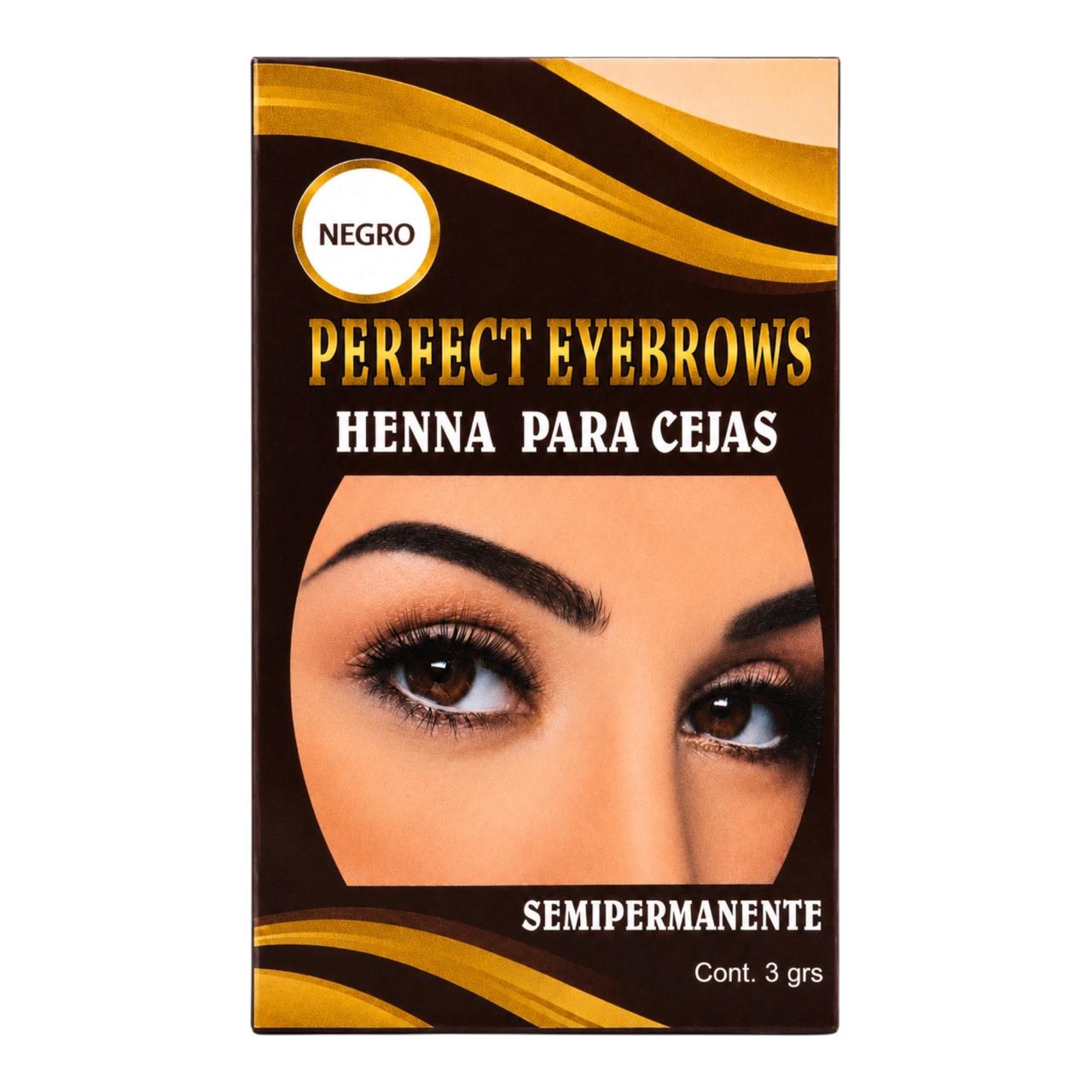 HENNA PARA CEJAS PERFECT EYEBROWS