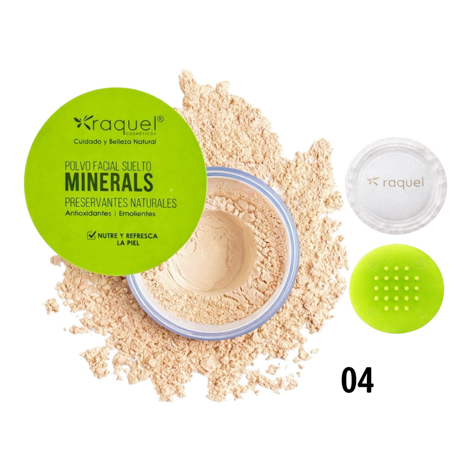 POLVO SUELTO MINERALS TRIGO Y AVENA 4 BEIGE RAQUEL