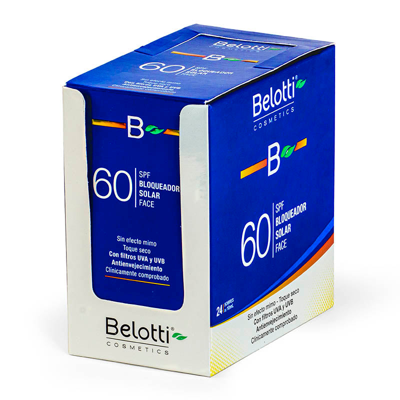 BLOQUEADOR SOLAR 60SPF 10ML BELOTTI