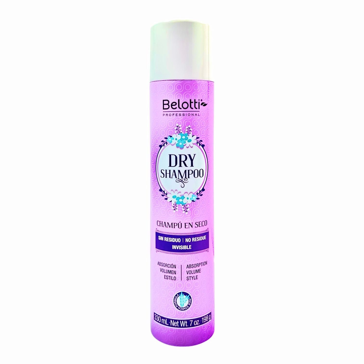 CHAMPU EN SECO 330ML BELOTTI