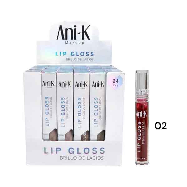 BRILLO GLOSS TONO 02 KIM ANI-K MAKEUP