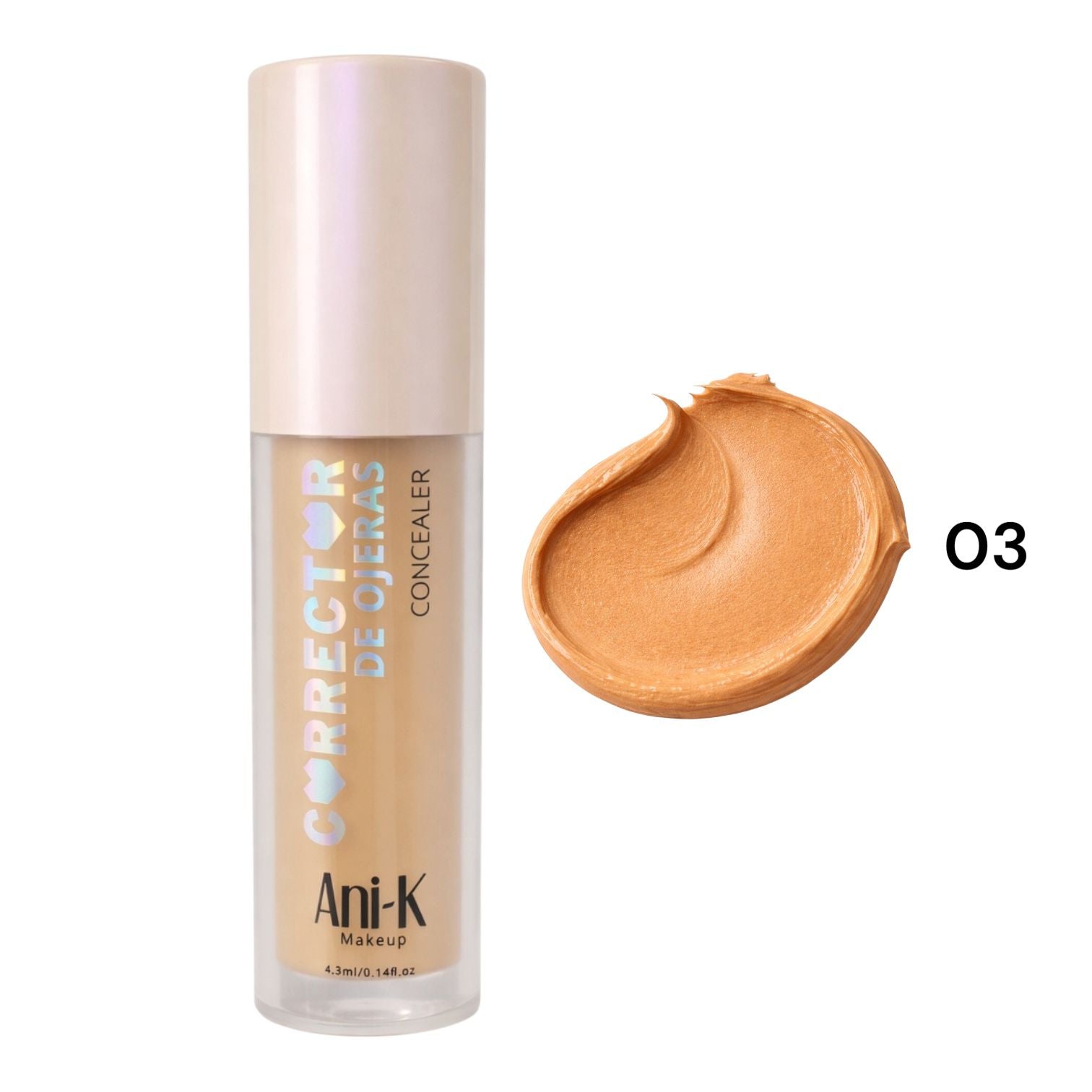 CORRECTOR LIQUIDO TONO 03 HONEY ANI-K MAKEUP