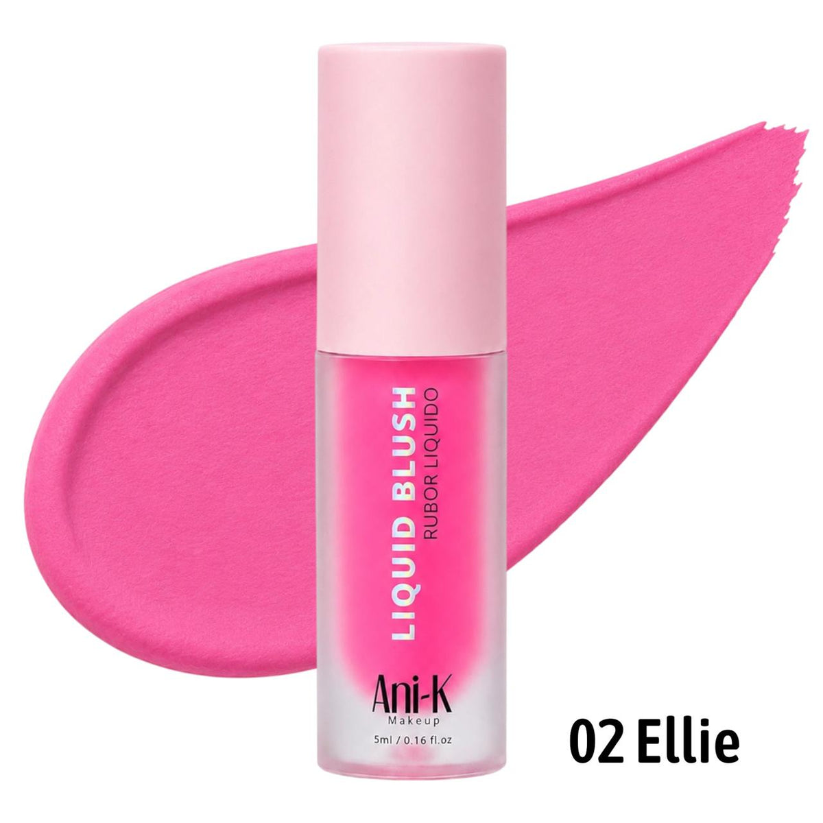 RUBOR LIQUIDO TONO 02 ELLIE ANI-K MAKEUP
