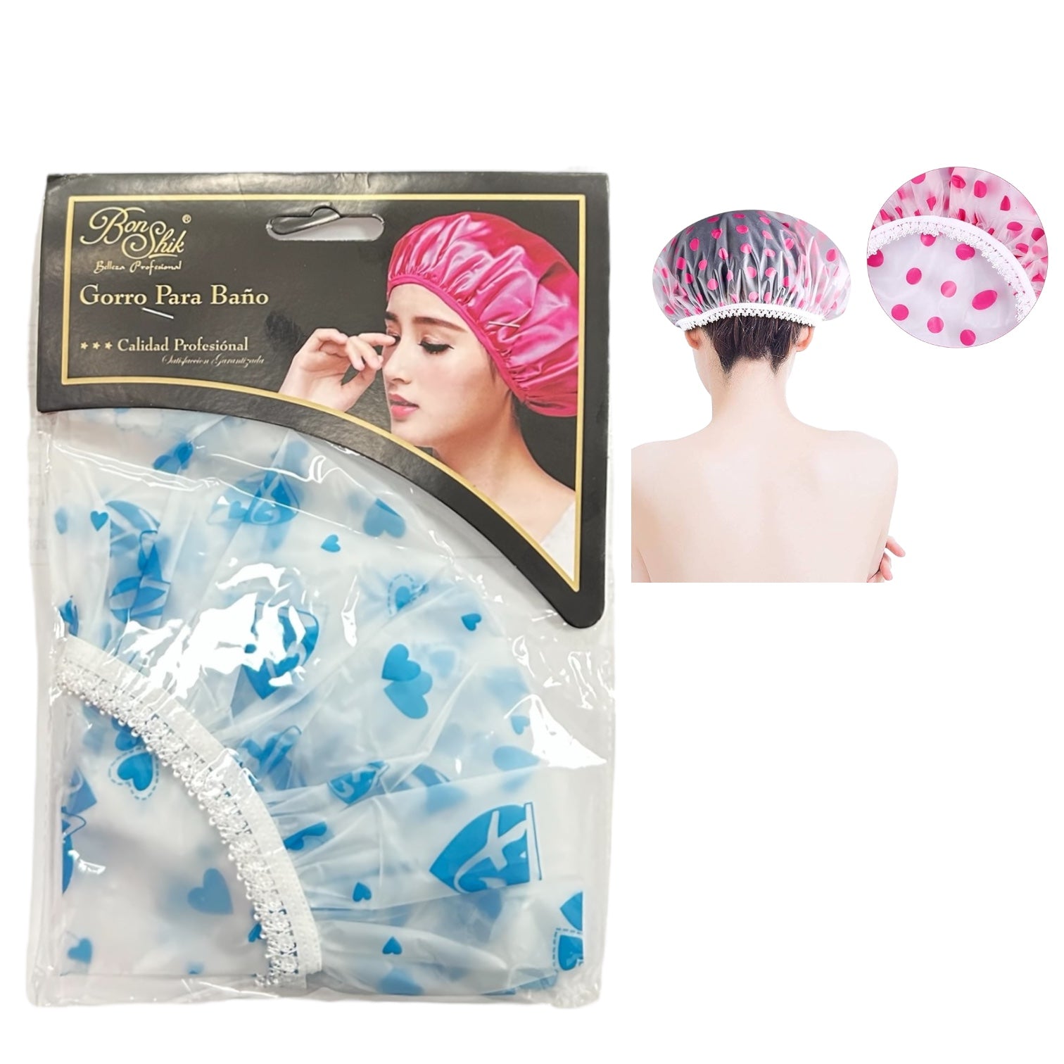 GORRO PARA BAÑO BONSHIK