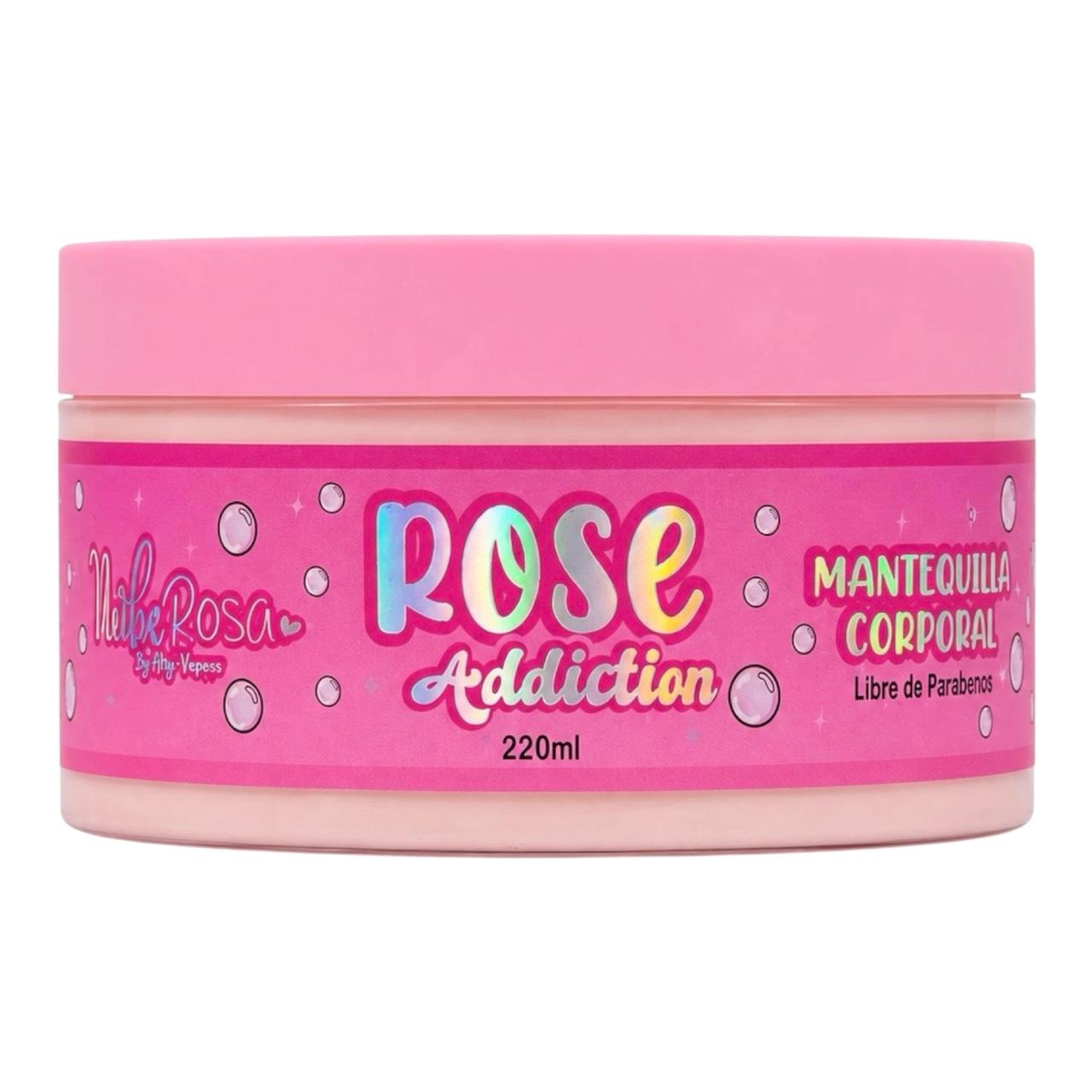 MANTEQUILLA CORPORAL ROSE ADDICTION 220ML NUBE ROSA
